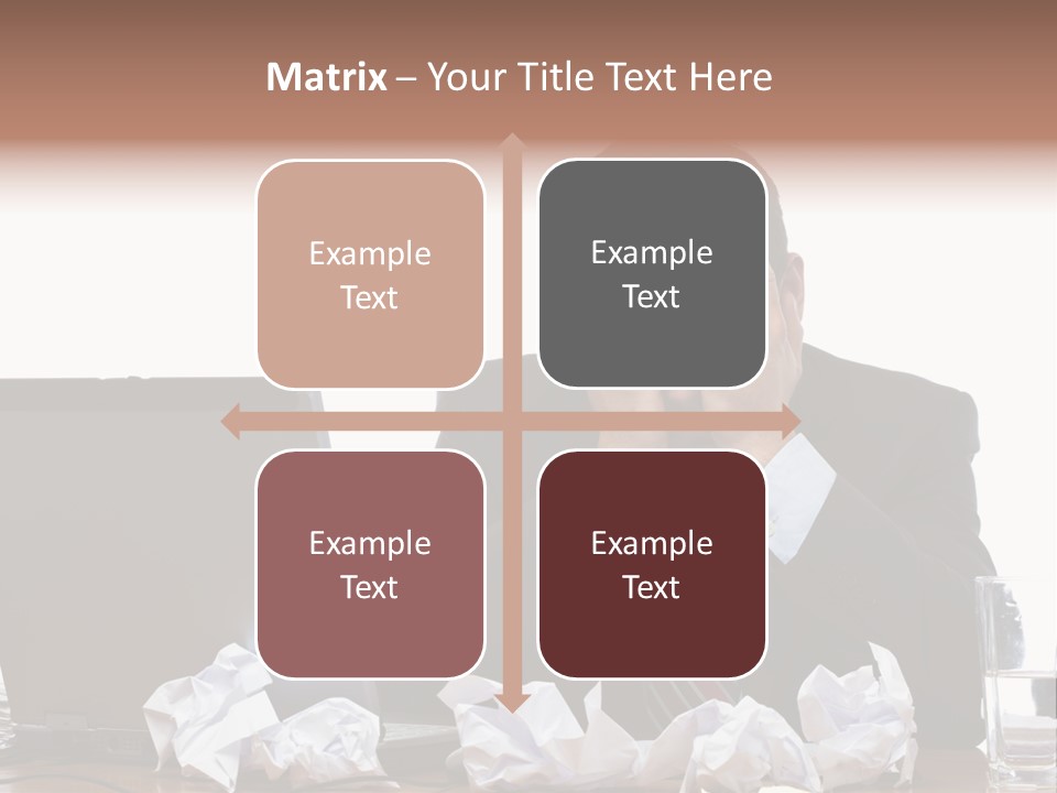 Exhausting Difficult Administration PowerPoint Template