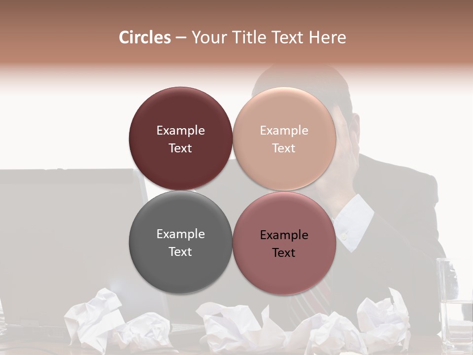 Exhausting Difficult Administration PowerPoint Template