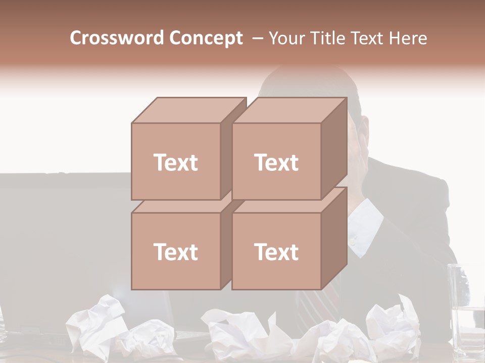 Exhausting Difficult Administration PowerPoint Template