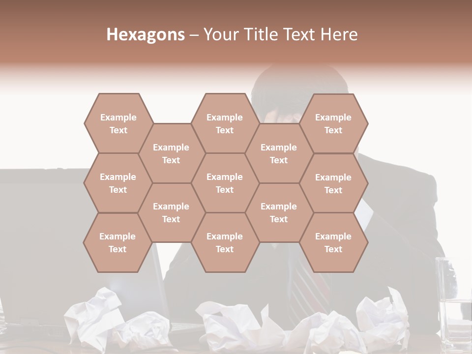 Exhausting Difficult Administration PowerPoint Template