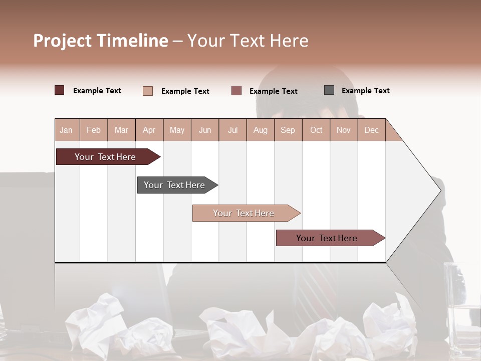 Exhausting Difficult Administration PowerPoint Template