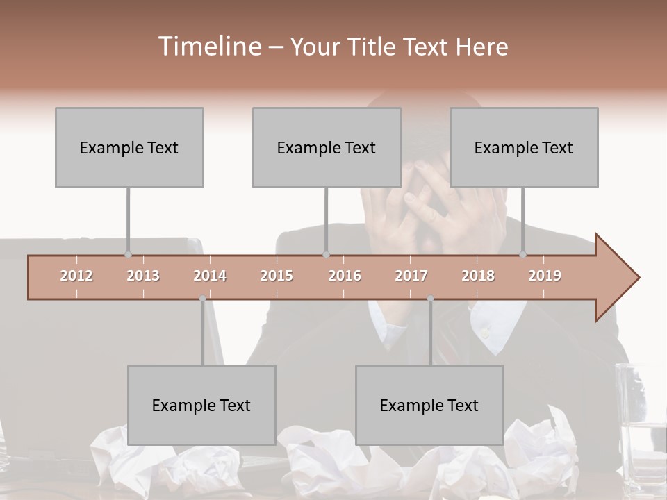 Exhausting Difficult Administration PowerPoint Template