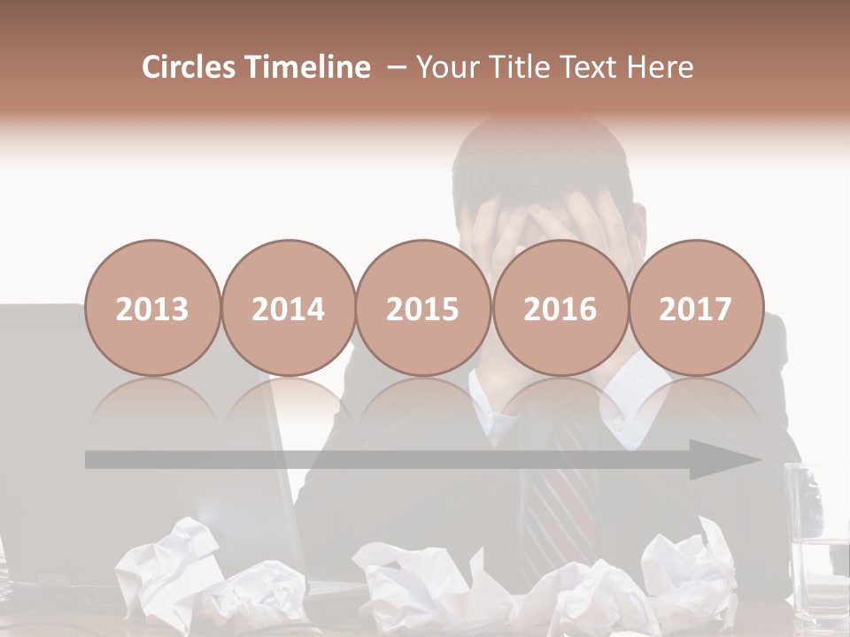 Exhausting Difficult Administration PowerPoint Template