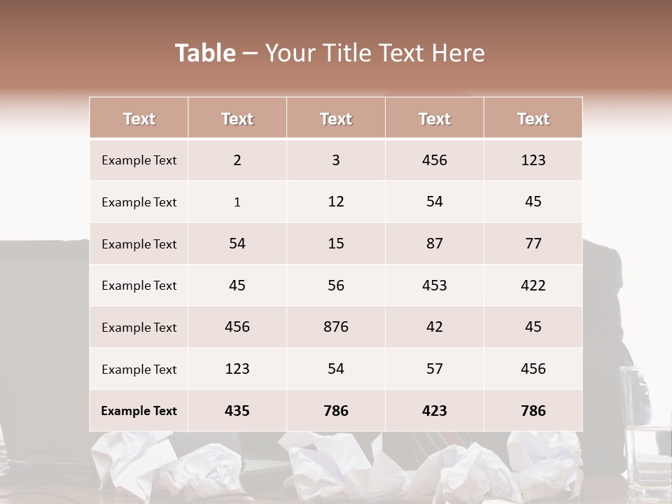 Exhausting Difficult Administration PowerPoint Template