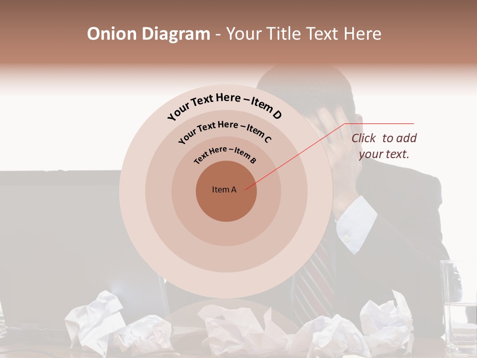 Exhausting Difficult Administration PowerPoint Template