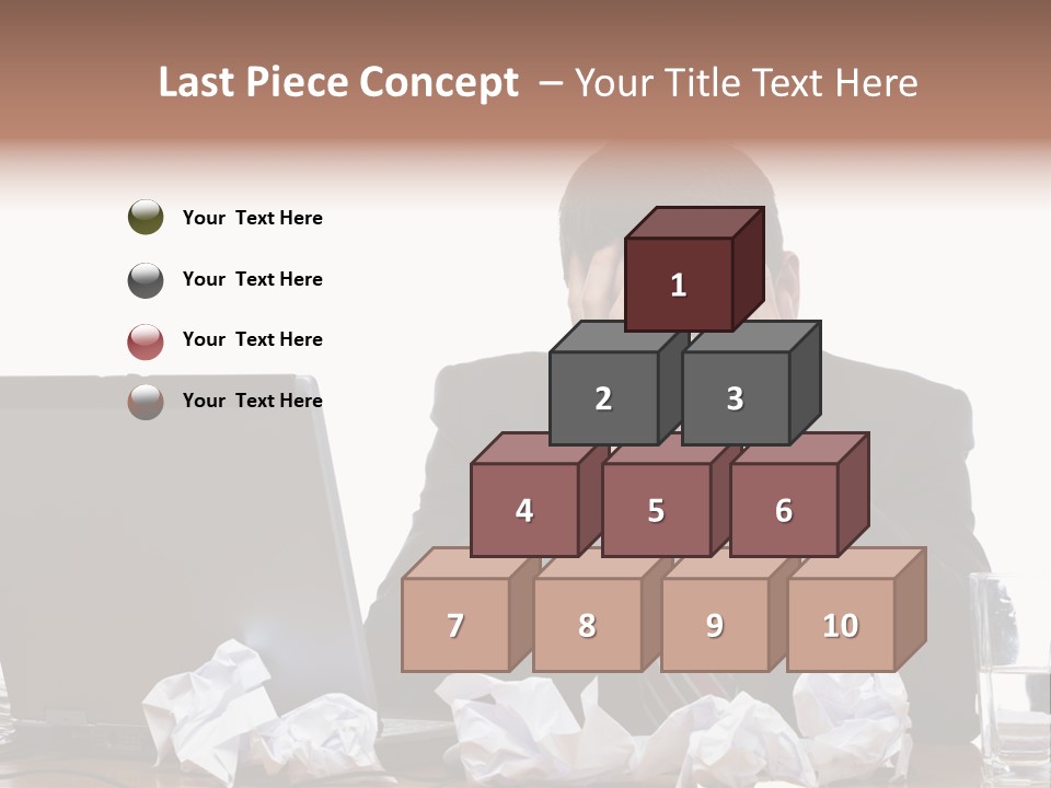 Exhausting Difficult Administration PowerPoint Template