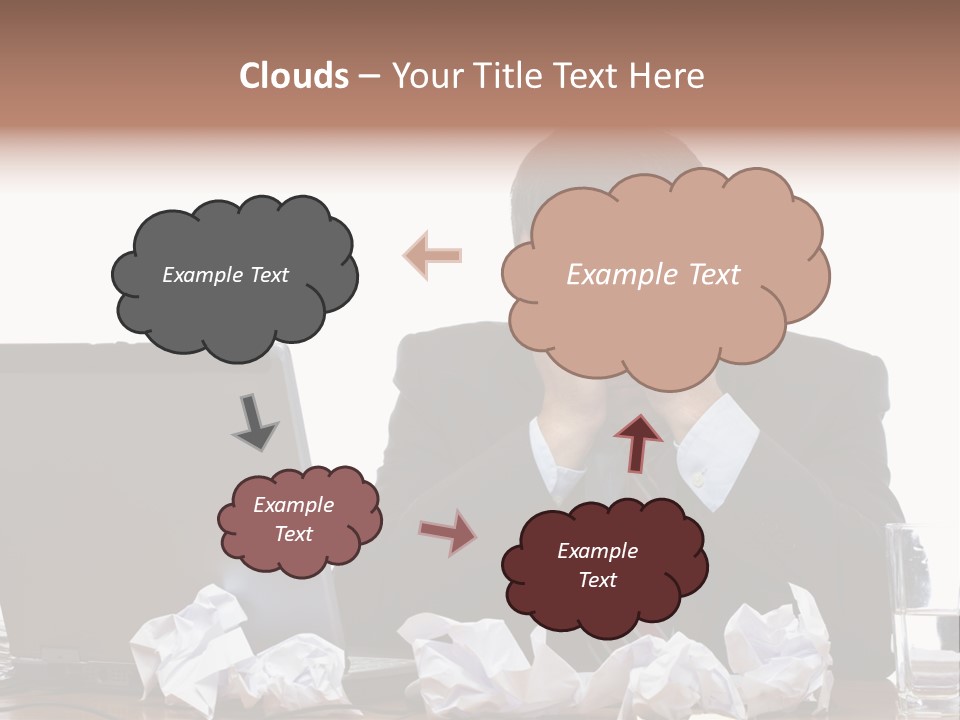 Exhausting Difficult Administration PowerPoint Template