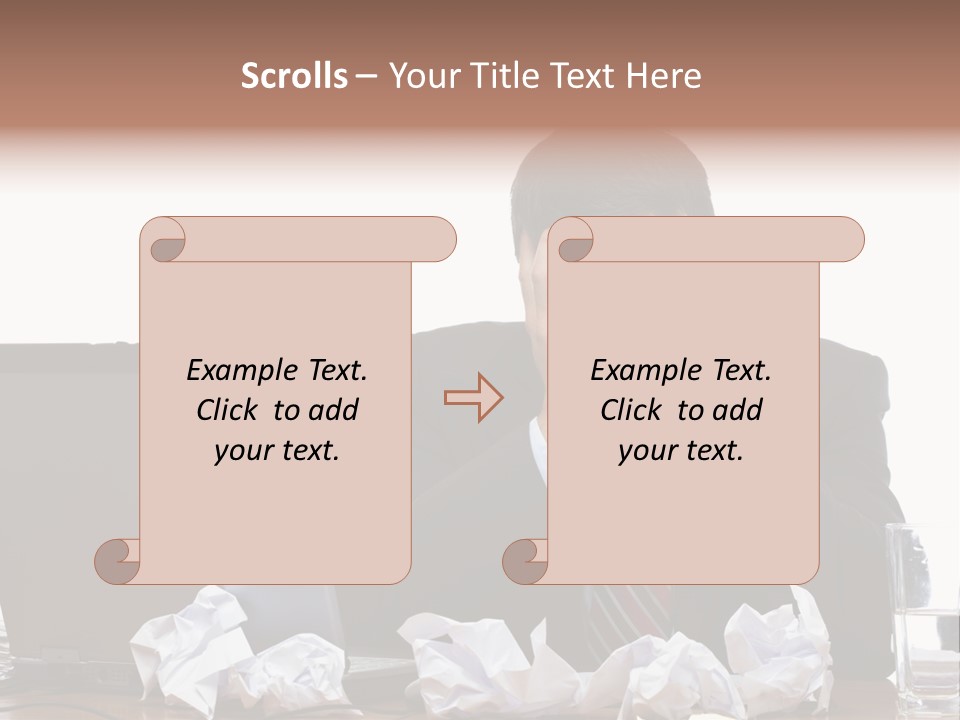 Exhausting Difficult Administration PowerPoint Template