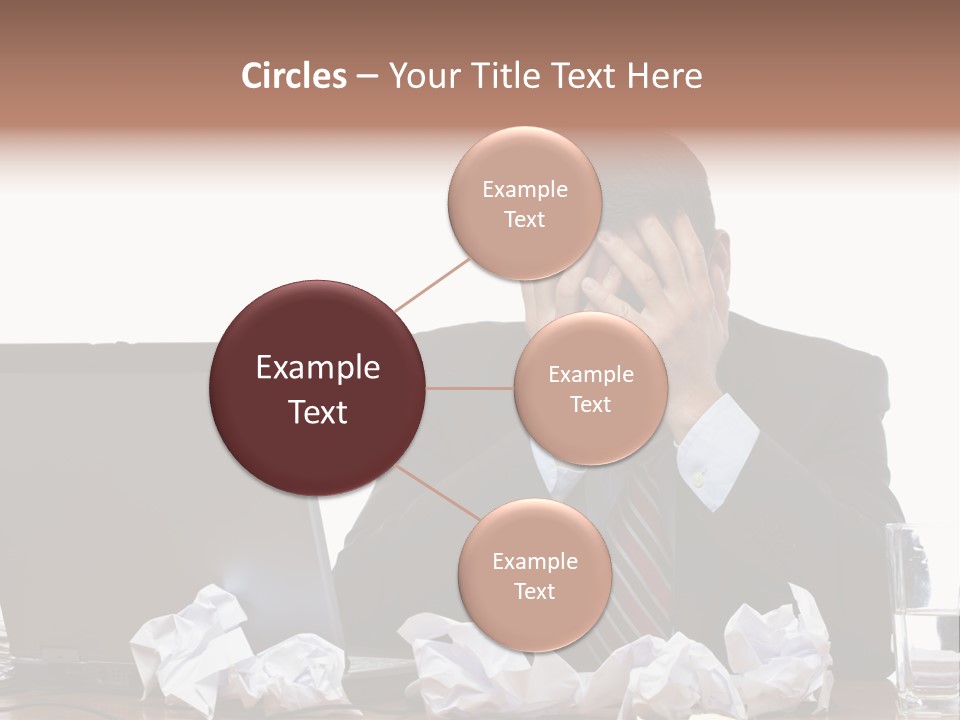 Exhausting Difficult Administration PowerPoint Template