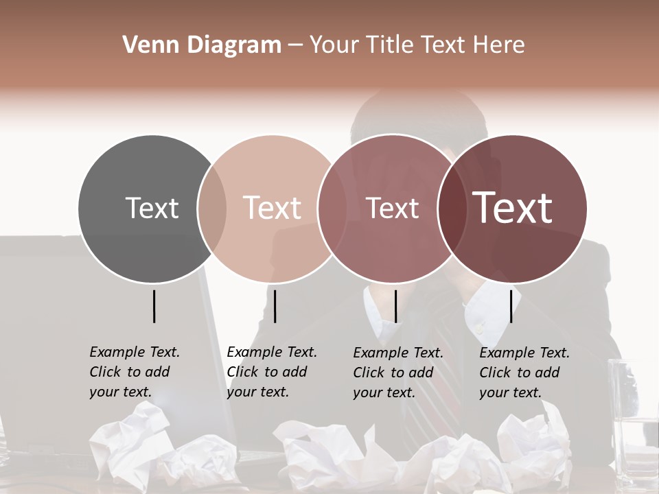 Exhausting Difficult Administration PowerPoint Template