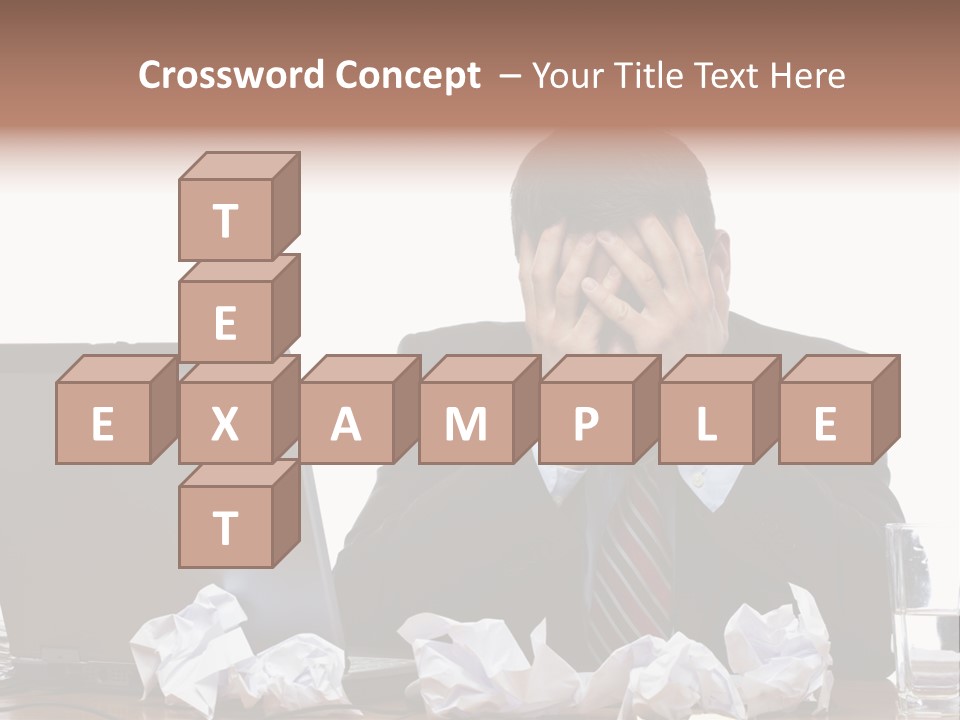 Exhausting Difficult Administration PowerPoint Template