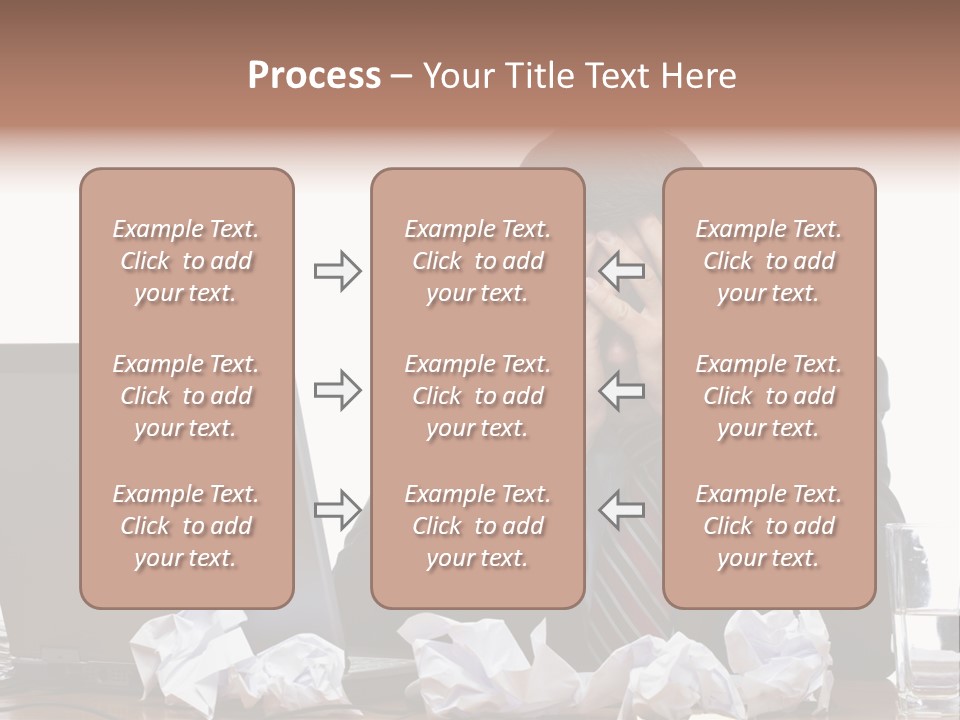 Exhausting Difficult Administration PowerPoint Template