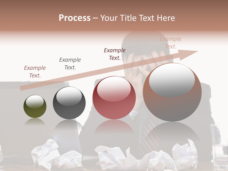 Exhausting Difficult Administration PowerPoint Template