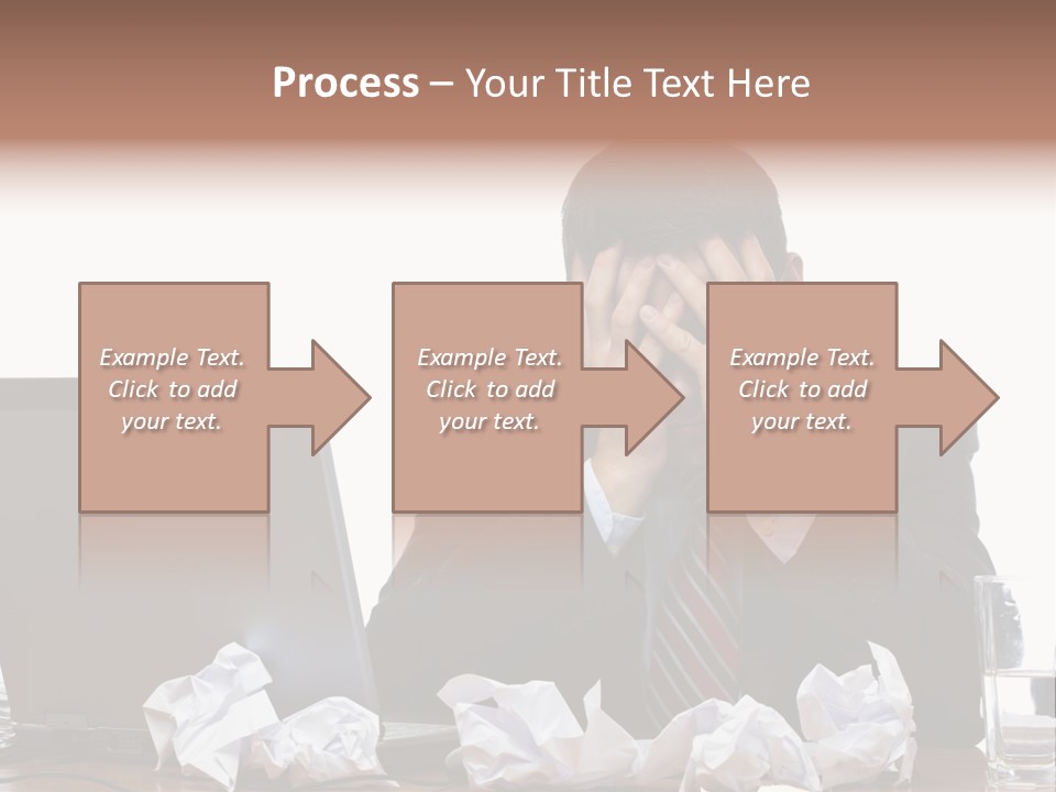 Exhausting Difficult Administration PowerPoint Template