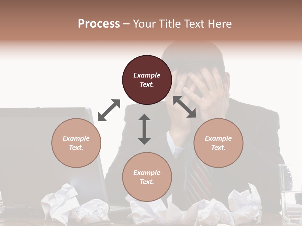 Exhausting Difficult Administration PowerPoint Template