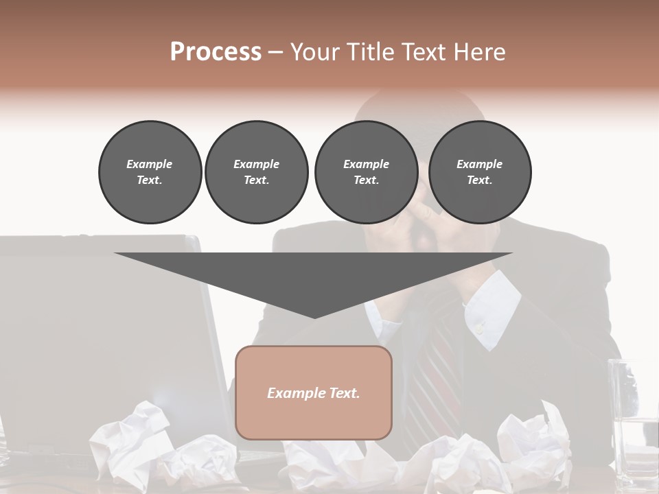 Exhausting Difficult Administration PowerPoint Template
