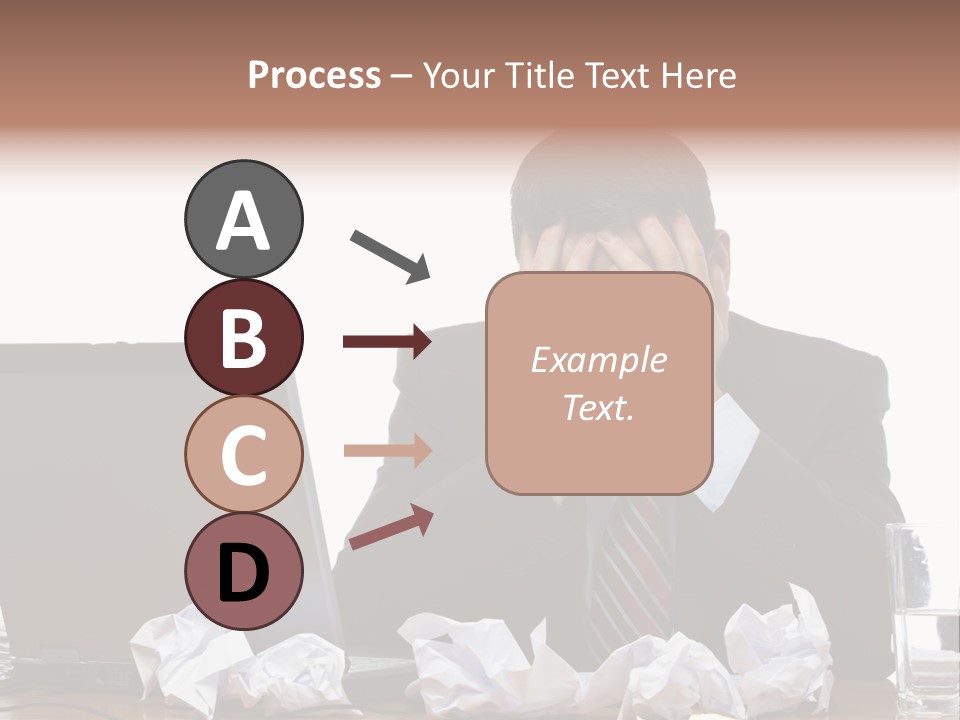 Exhausting Difficult Administration PowerPoint Template