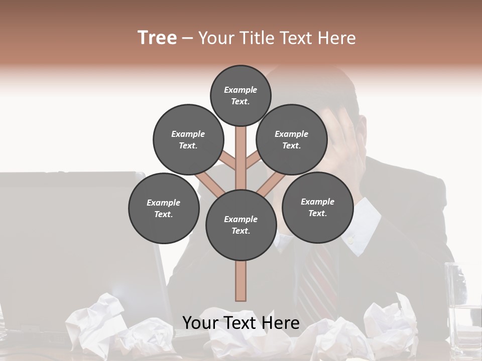 Exhausting Difficult Administration PowerPoint Template