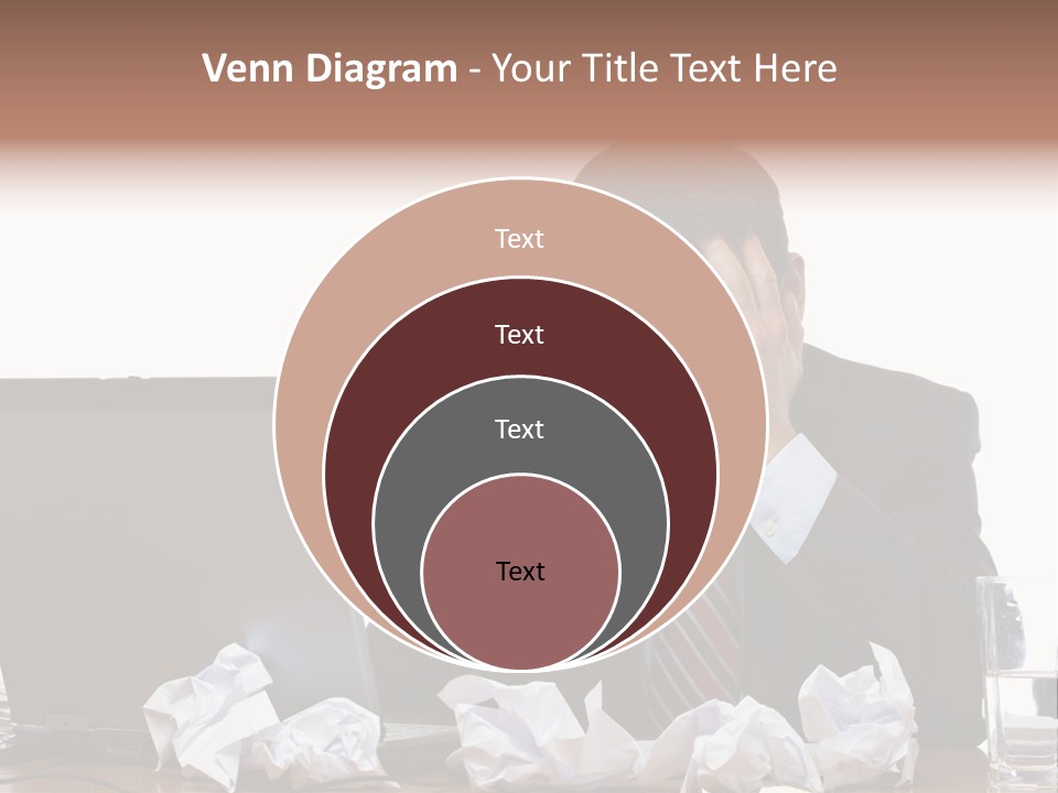 Exhausting Difficult Administration PowerPoint Template