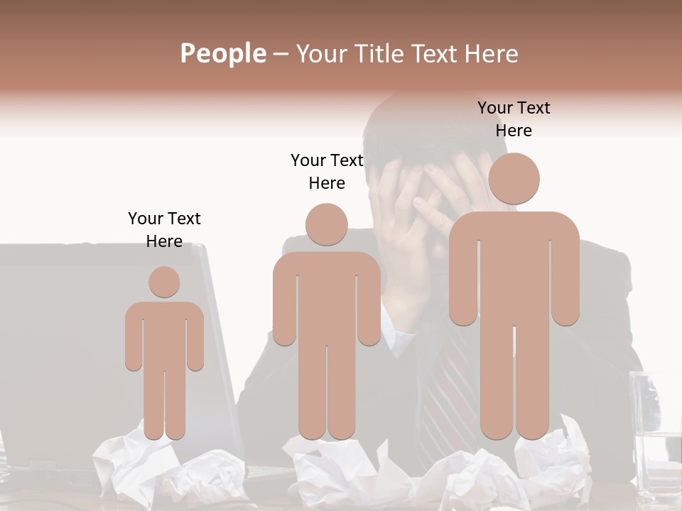 Exhausting Difficult Administration PowerPoint Template