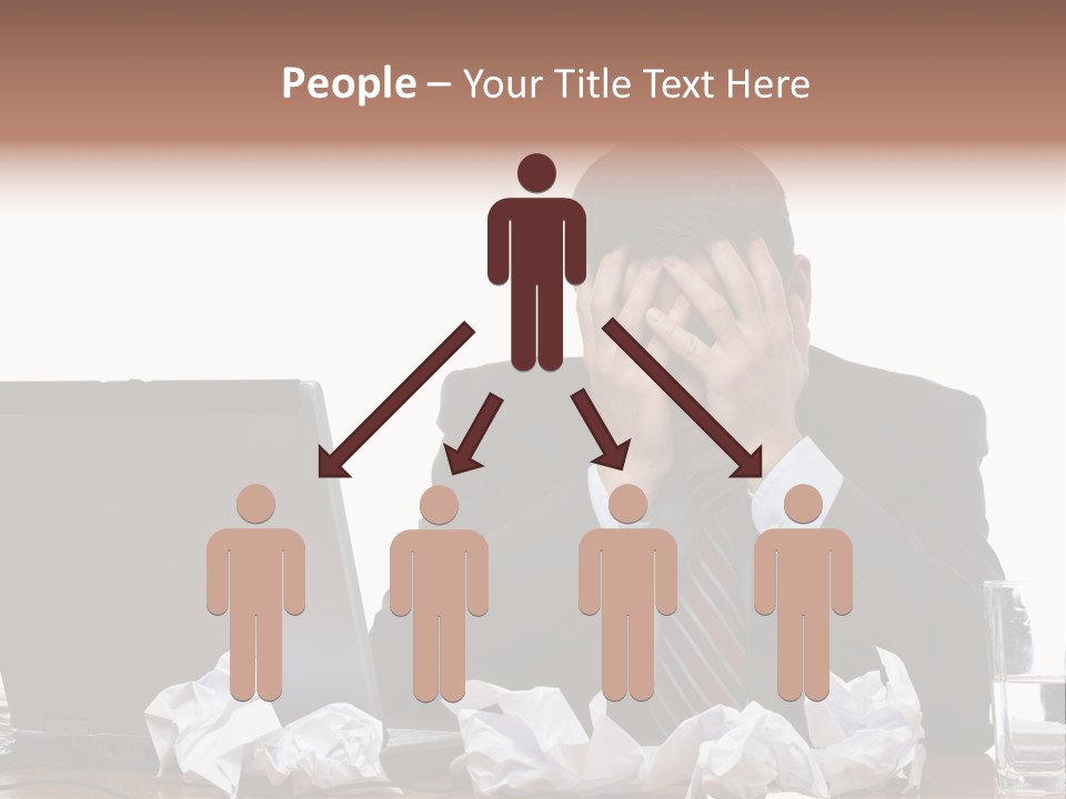 Exhausting Difficult Administration PowerPoint Template