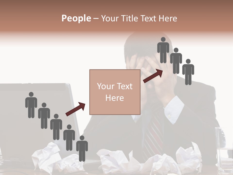 Exhausting Difficult Administration PowerPoint Template