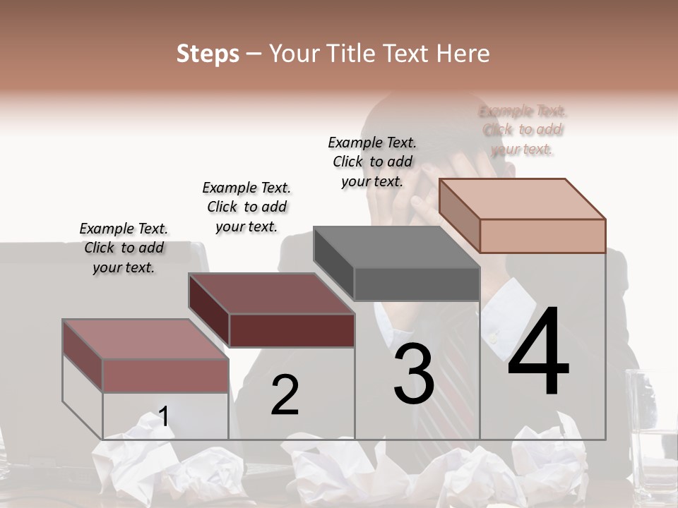 Exhausting Difficult Administration PowerPoint Template