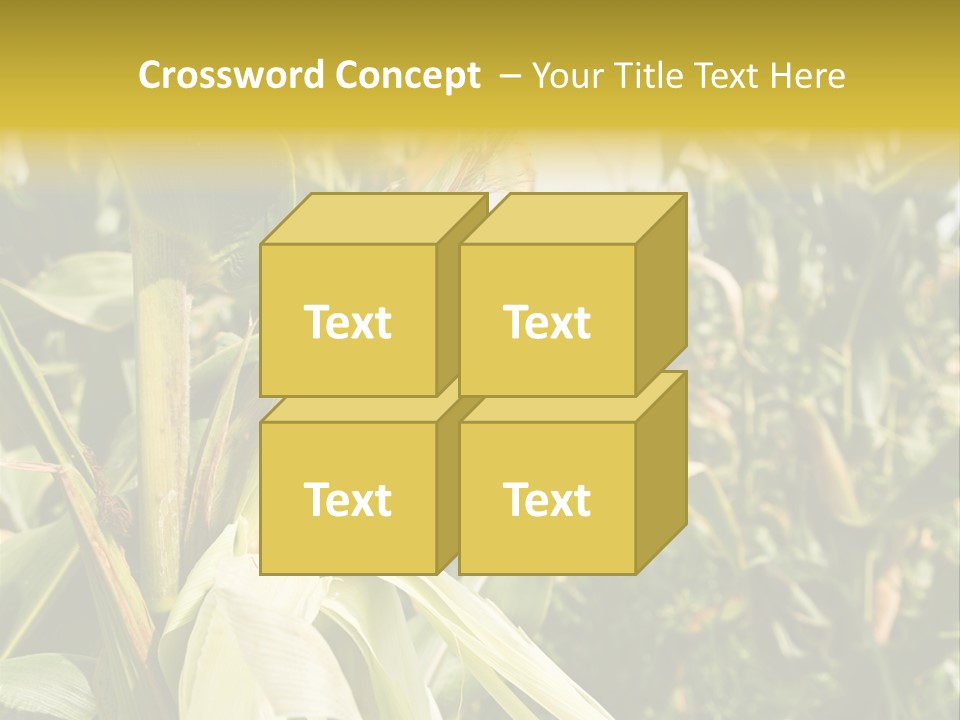 Vitamin Cerealy Green PowerPoint Template