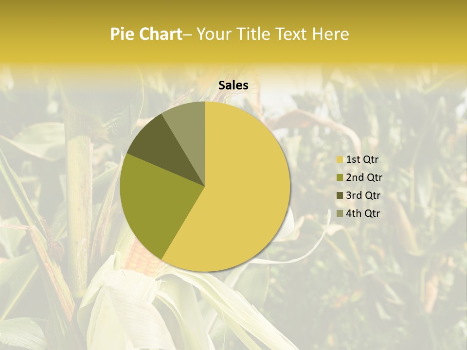 Vitamin Cerealy Green PowerPoint Template