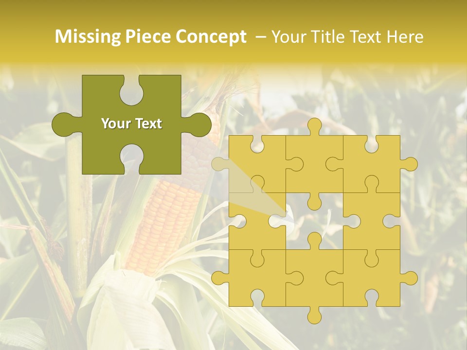 Vitamin Cerealy Green PowerPoint Template