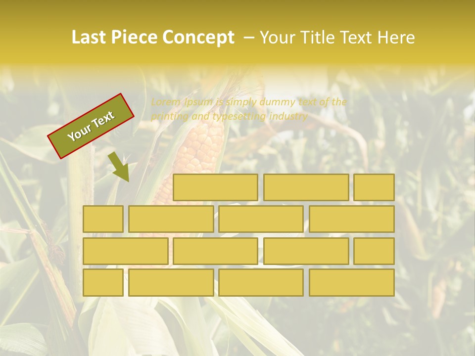 Vitamin Cerealy Green PowerPoint Template