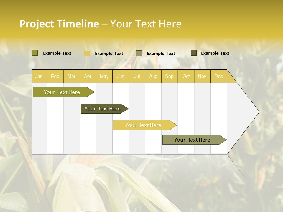 Vitamin Cerealy Green PowerPoint Template