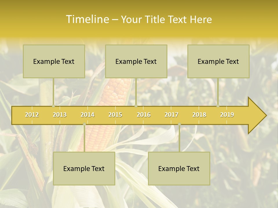 Vitamin Cerealy Green PowerPoint Template