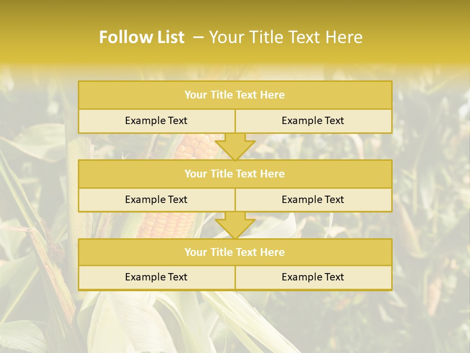 Vitamin Cerealy Green PowerPoint Template