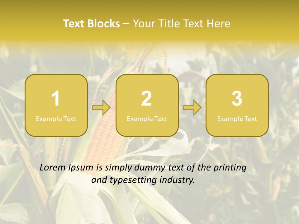 Vitamin Cerealy Green PowerPoint Template