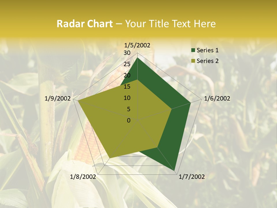 Vitamin Cerealy Green PowerPoint Template