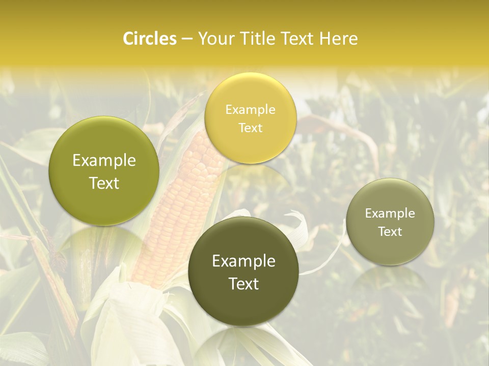 Vitamin Cerealy Green PowerPoint Template