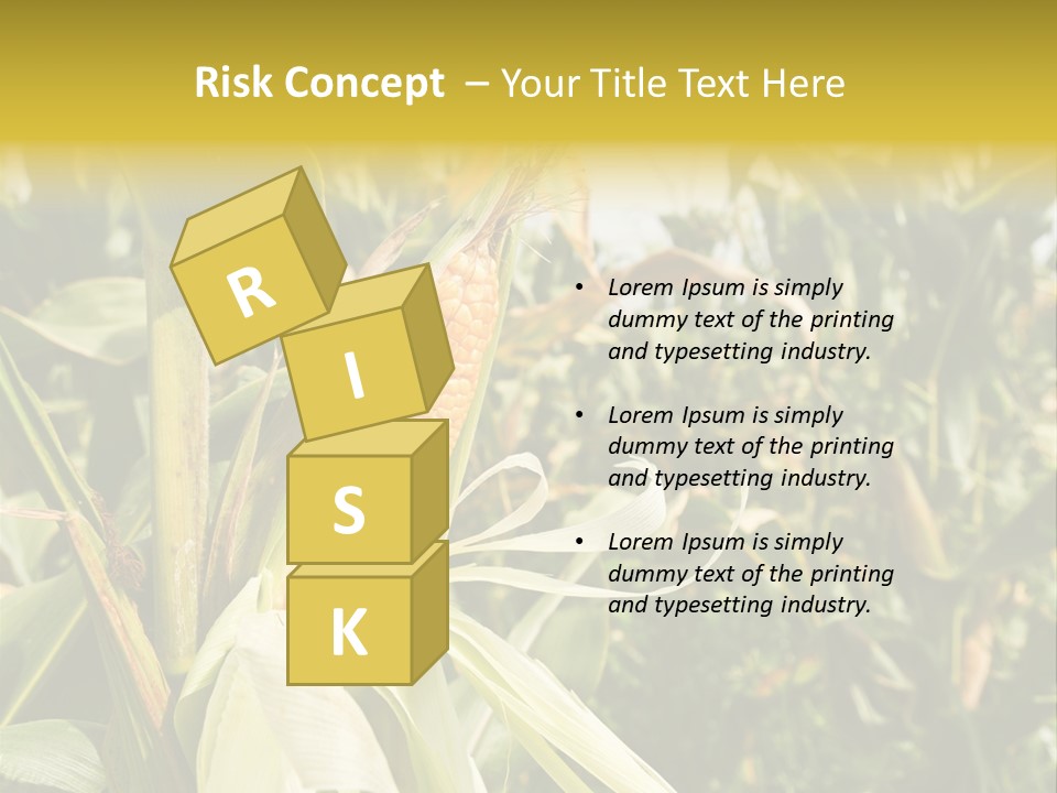 Vitamin Cerealy Green PowerPoint Template