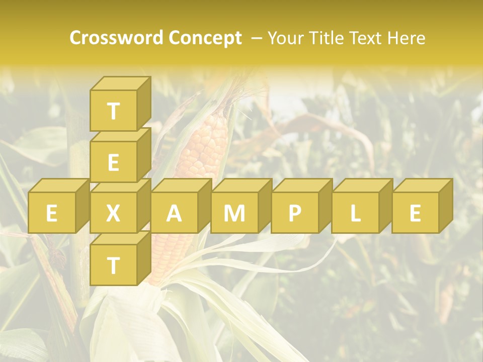 Vitamin Cerealy Green PowerPoint Template