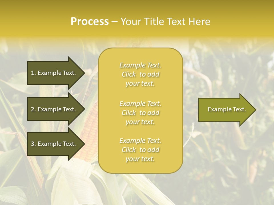 Vitamin Cerealy Green PowerPoint Template