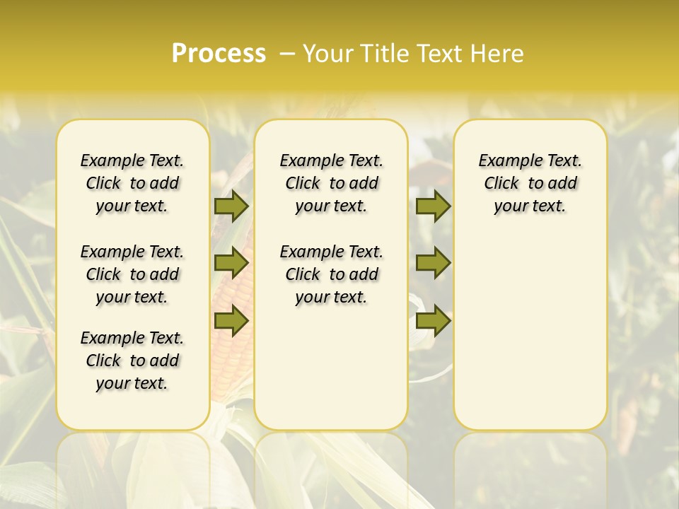 Vitamin Cerealy Green PowerPoint Template