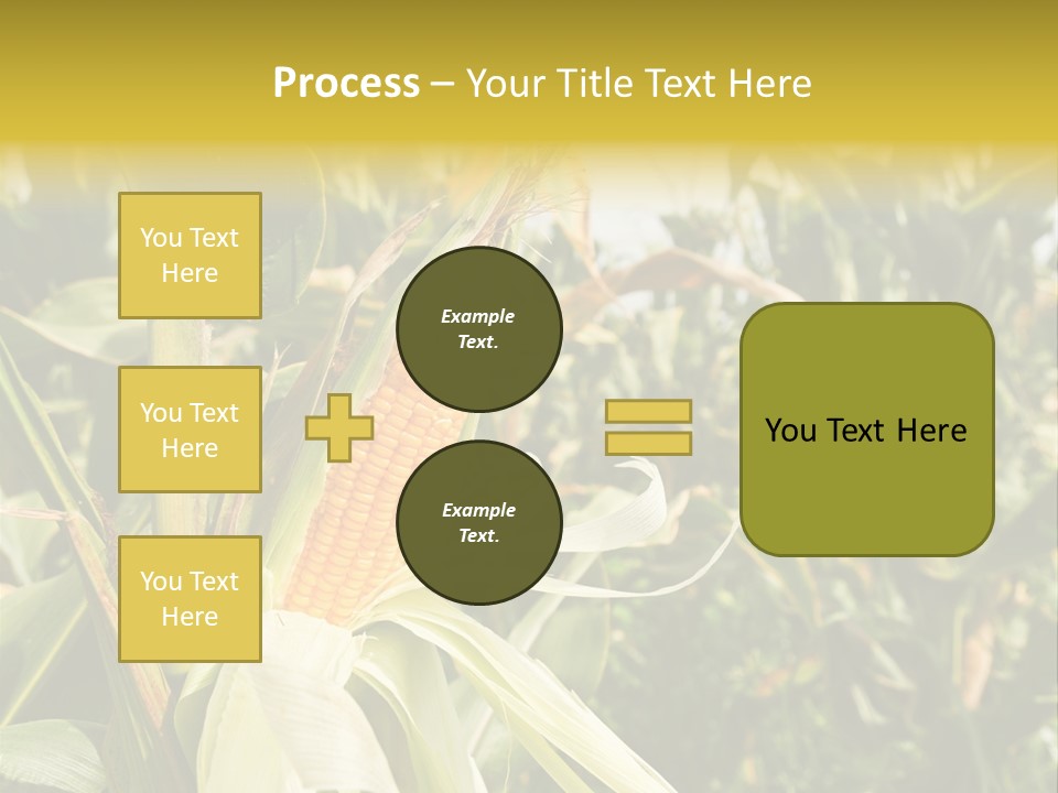 Vitamin Cerealy Green PowerPoint Template
