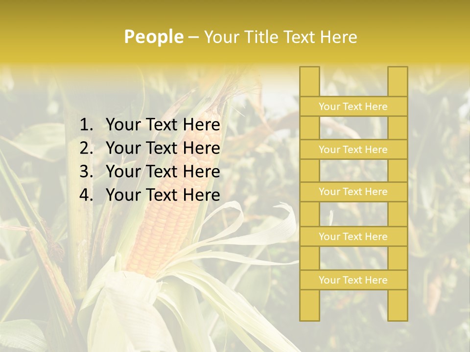 Vitamin Cerealy Green PowerPoint Template