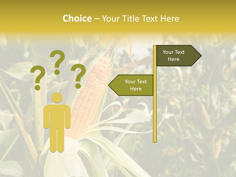 Vitamin Cerealy Green PowerPoint Template