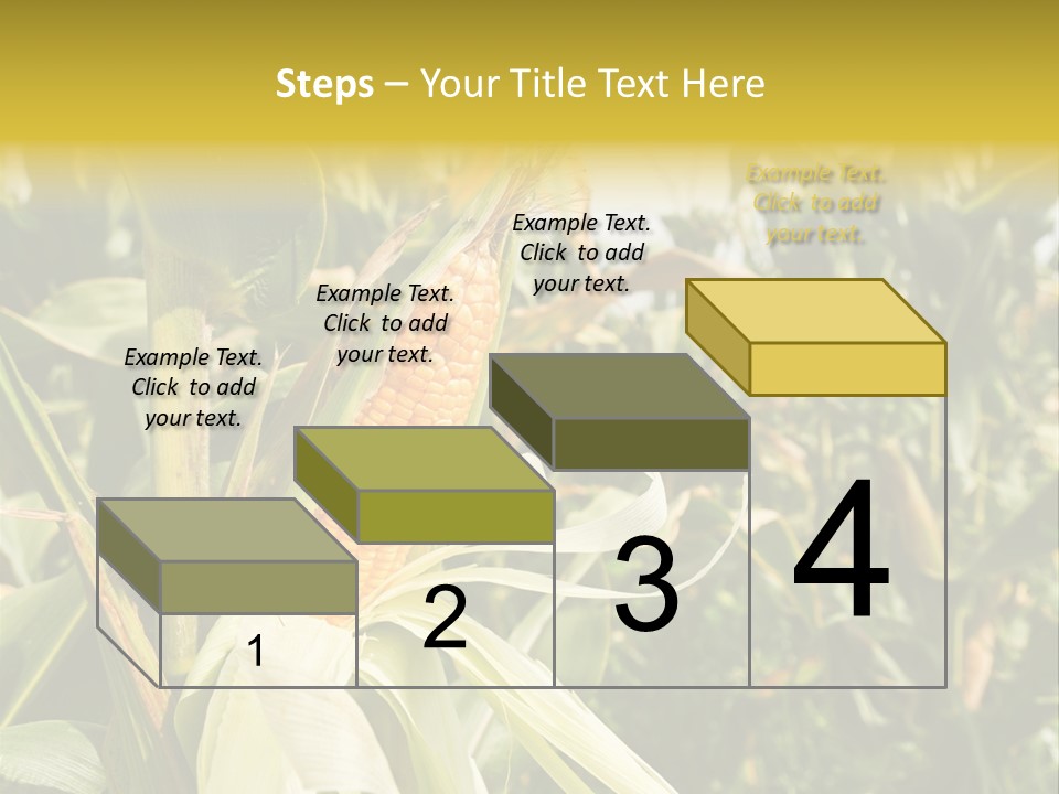 Vitamin Cerealy Green PowerPoint Template