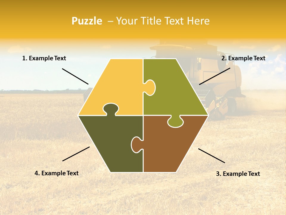 Heavy Flour Ear PowerPoint Template