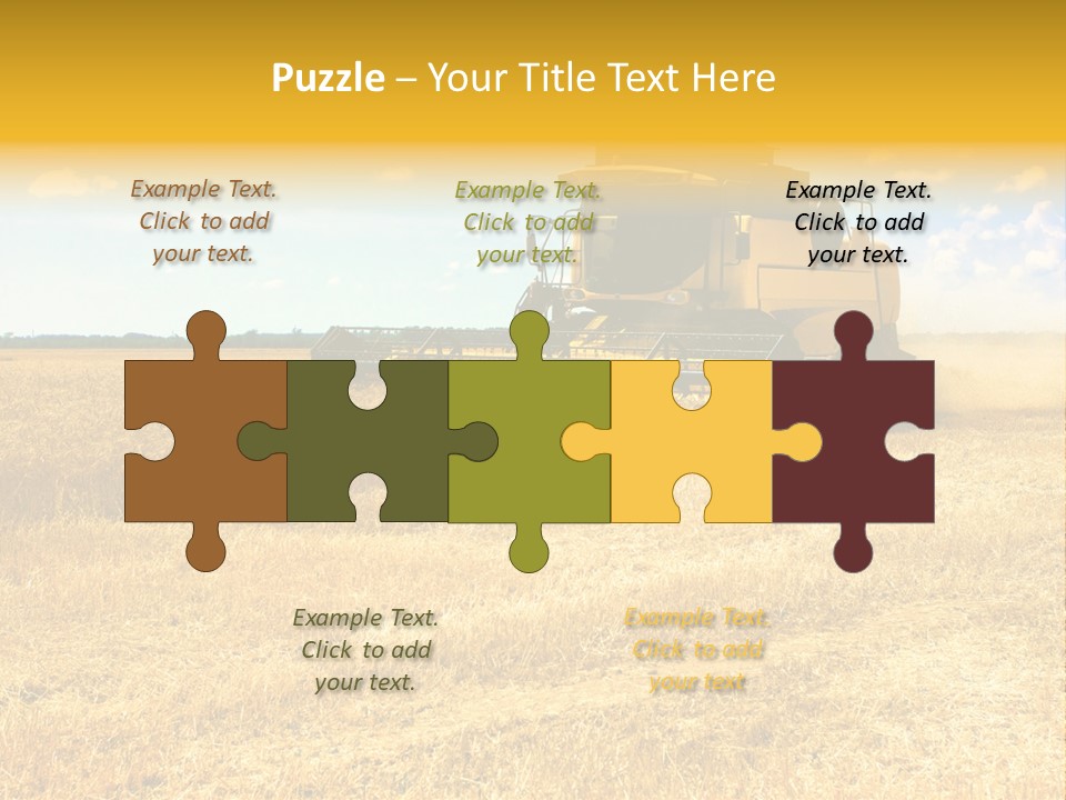 Heavy Flour Ear PowerPoint Template