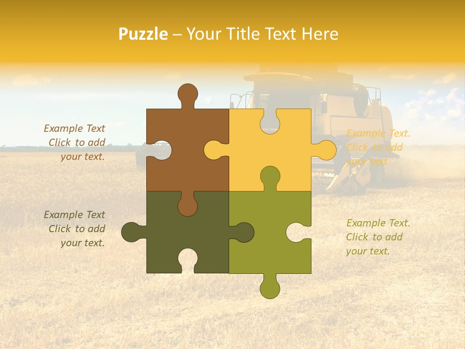 Heavy Flour Ear PowerPoint Template