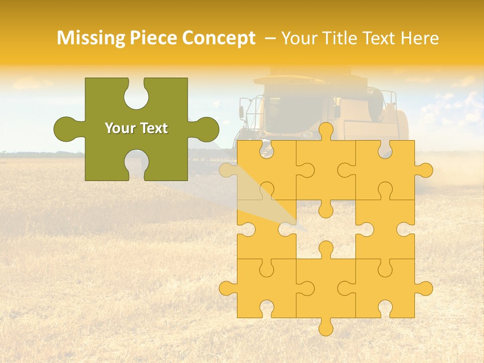 Heavy Flour Ear PowerPoint Template