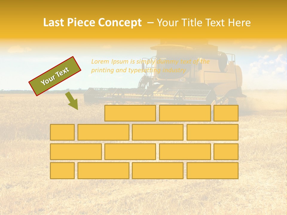 Heavy Flour Ear PowerPoint Template